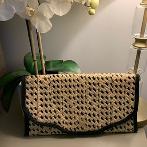 Straw clutch- Handmade in the Bahamas